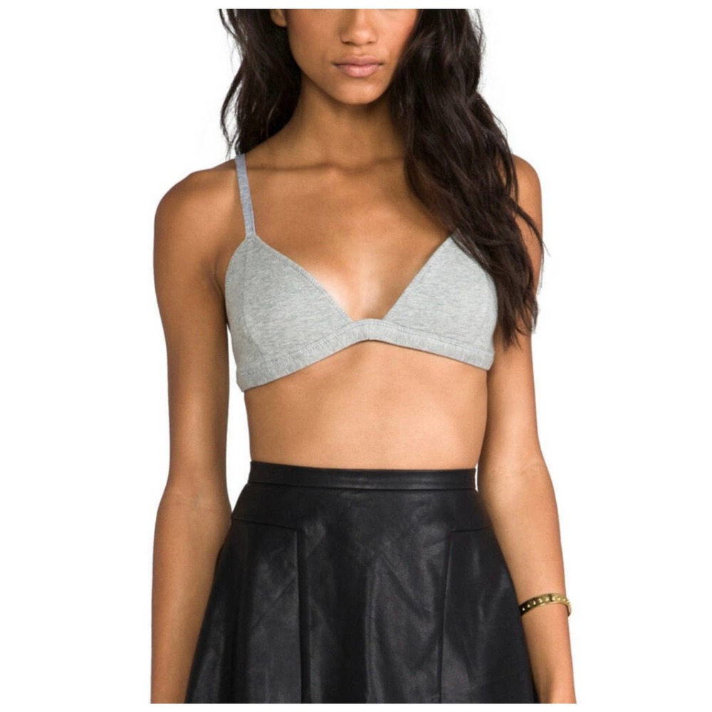 Finders Keepers Grey Top Bralette